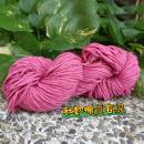 秋款棉質毛線(粗)-梅粉色 250g