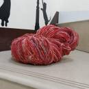 米西亞藝術絨-花紅 220g