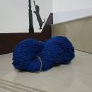 海王藍平織線羊毛 230g