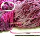 星星網織涼紗--紫蘭花210g
