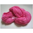 防縮美麗諾蠶絲羊毛 -深粉紅 290g